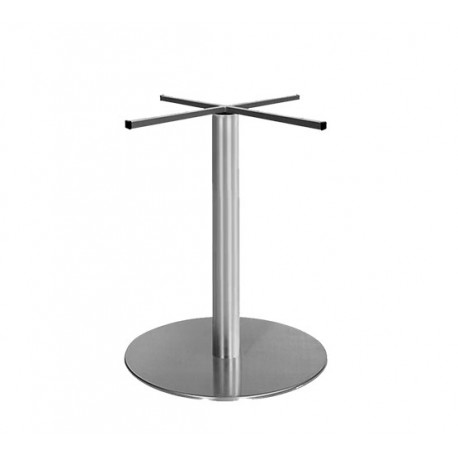 BASE ALUMINIO / INOX / REDONDA MEDIANA