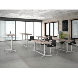 ESCRITORIO / ESCRITORIO ELEVABLE TECH ELEVATE SILVER DE 1.60 X .60