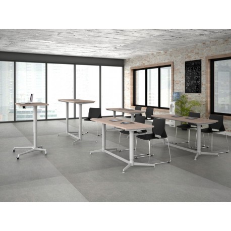 ESCRITORIO / ESCRITORIO ELEVABLE TECH ELEVATE SILVER DE 1.60 X .60