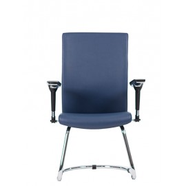 SILLON VISITANTE / DRIVE RESPALDO BAJO BASE TRINEO