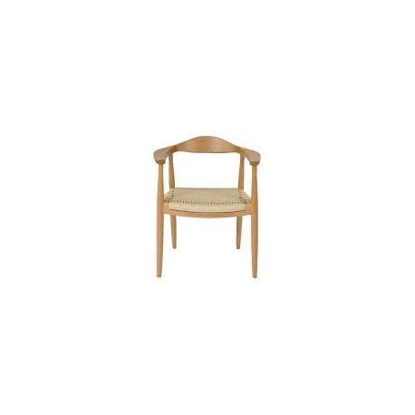 SILLAS RESTAURANTES / SILLA MONACO NATURAL ASIENTO TEJIDO NATURAL
