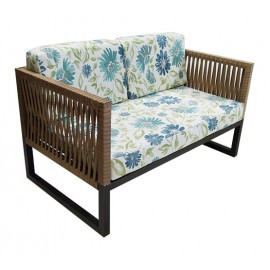 SOFA PARA EXTERIOR / CUBE TEJIDA 2 PLAZAS